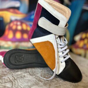 Designer High-Top Sneakers | Size 38 | Luxury Brand